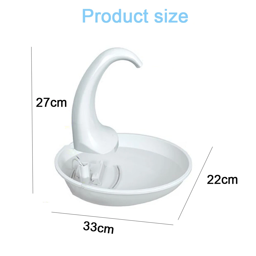 

Quiet Automatic Electronic Water Fountain for Cat and Dog Swan Pet Drinking Fountain Pet Drinking Fountain Water Dispenser