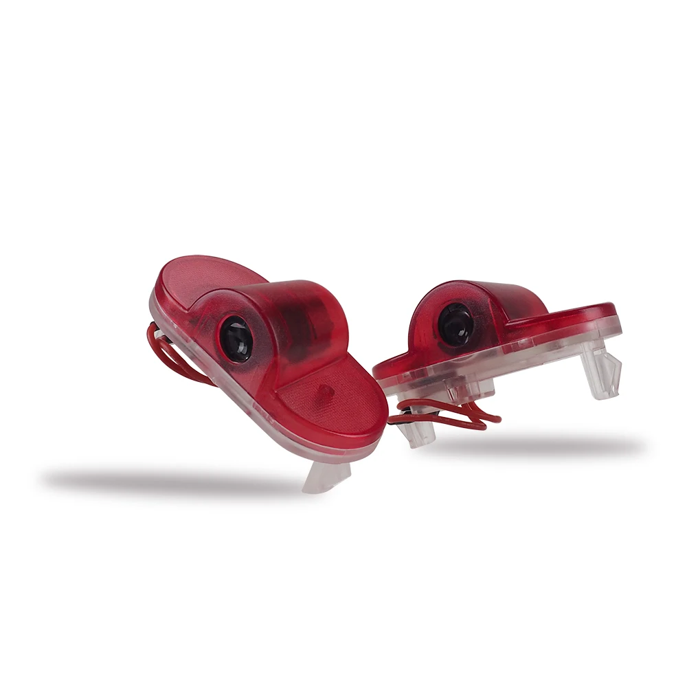 2 шт. Светодиодные Автомобильные дверные фары с логотипом для VW Golf Caddy Lavida Touran Bora