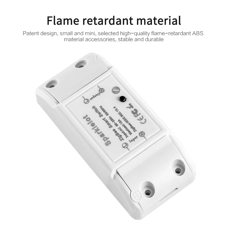 ZigBee3.0 10A 2200W Переключатель Wi-Fi Управление В режиме реального времени Мощность с
