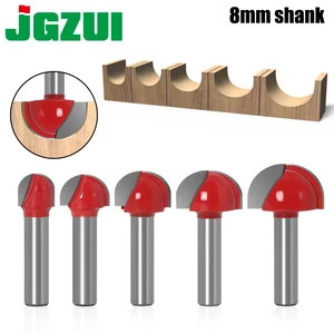 Хвостовик двойной фреза для отделки кромки, 5 шт., для деревянной бухты, карбид вольфрама, деревообрабатывающая Концевая фреза