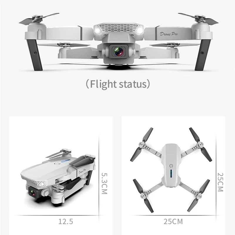 

E88 PRO drone 4K HD aerial photography four-axis folding aircraft E525 remote control aircraft toys