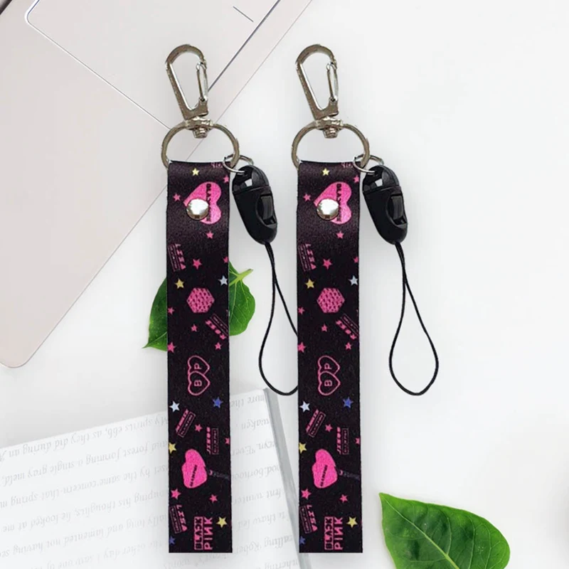 Kpop TWICE Blackpink Got7 Exo телефон Веревка телефон ремень брелок Подвеска Lanyards брелок тот же пункт