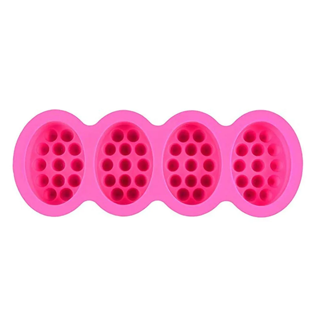 4 силиконовые полости мыло Плесень Для ручная работа производство мыла формы 3D