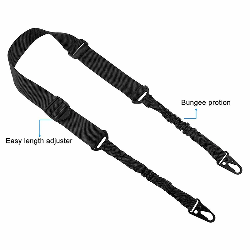 

Tactical 2 Point Gun Sling Shoulder Strap Outdoor Rifle Sling With QD Metal Buckle Shotgun Gun Belt Hunting Gun Accessories