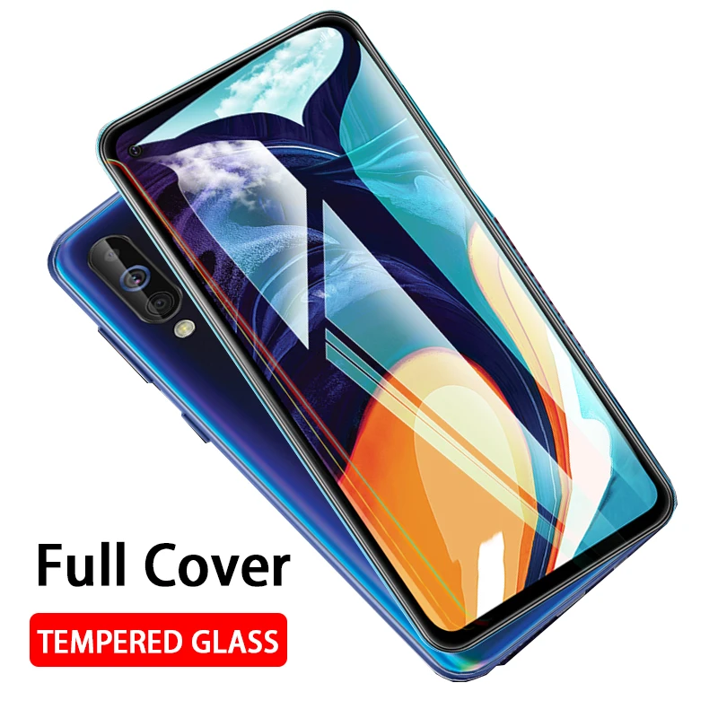 

Защитное стекло, закаленное стекло 9H для Samsung Galaxy A60 A70 A80 A90 A9S A7 A6 A8 Plus
