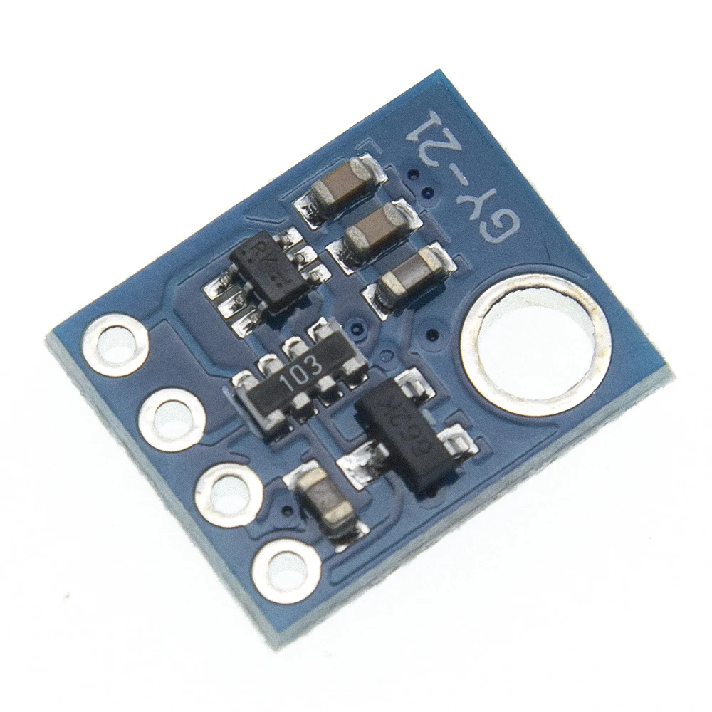 GY-21 HTU21D IIC/iec, цифровой датчик температуры и влажности, коммутационная плата, модуль для метеостанций, управление хумидором, 3,3 В