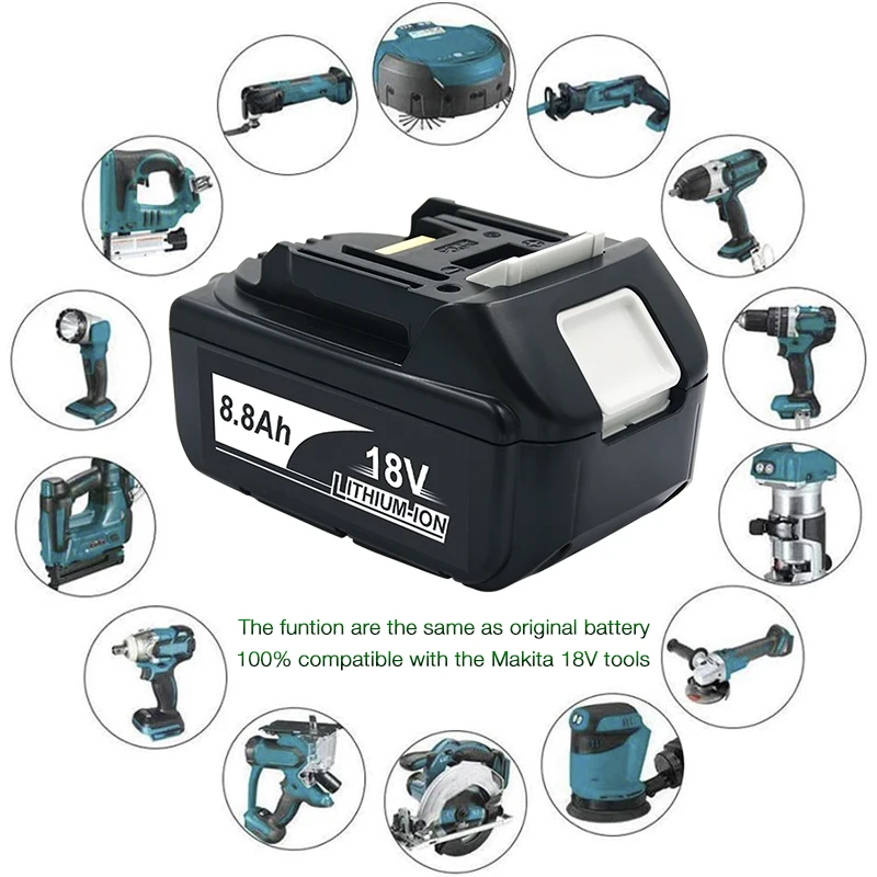 

Makita BL1830 BL1840 BL1850 BL1860B BL1830B BL1860, 2