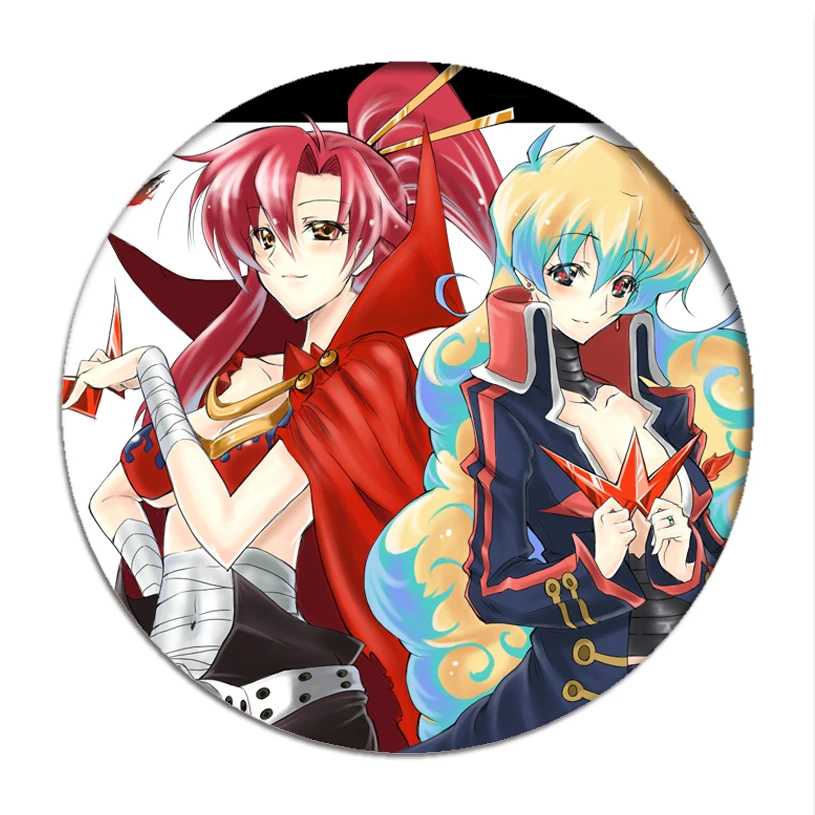 Брошь Tengen Toppa Gurren Lagann Значки для косплея Simon Коллекция сумок Kamina бюстгальтер
