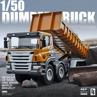 new 150 alloy truck dump truck modelsite dump truck transport car modelwholesale toyskids gifts free shipping