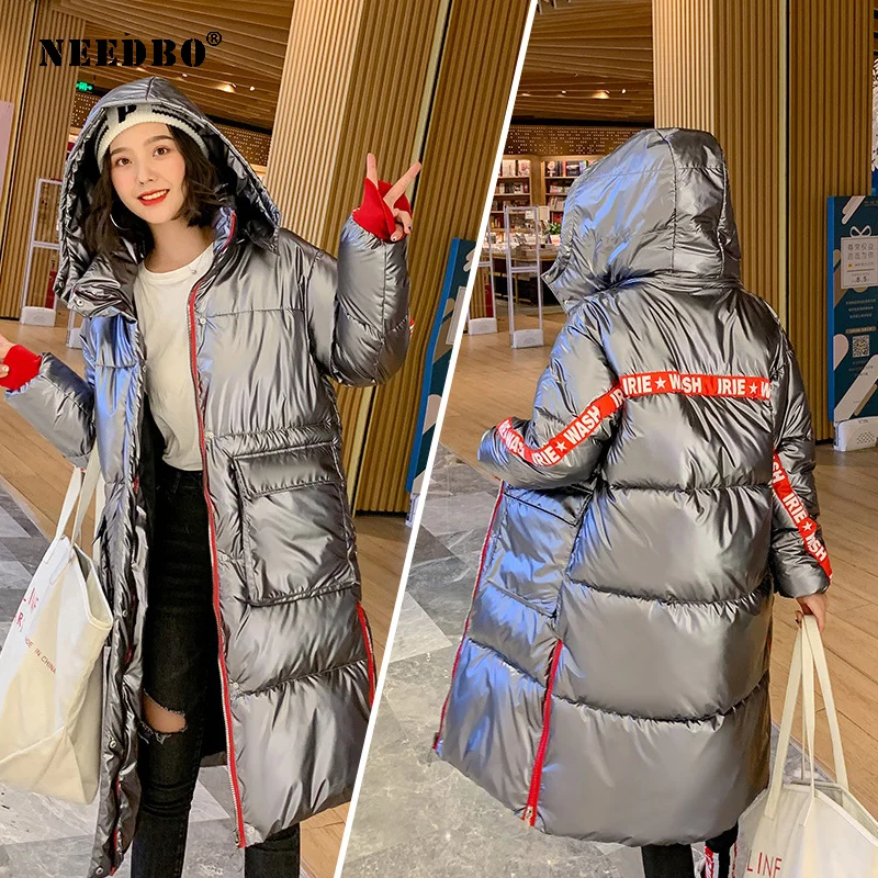 Long Winter Jacket Women Hood Plus Size Parka Casaco Cotton Ladies Puffer Female Coat Women Warm Parka Mujer Outwear Jacket