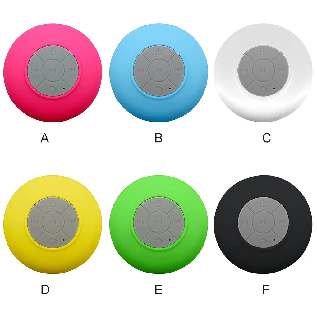 

Portable Bluetooth Speaker Wireless Waterproof Shower Speakers for Phone PC Bluetooth Soundbar Hand Free Car Speaker Loudspeaker