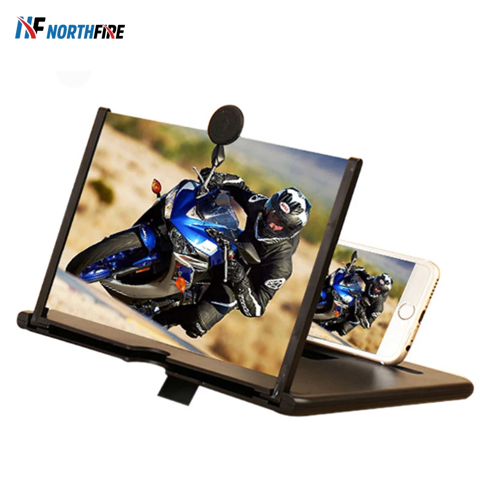 12 &quotУниверсальный мобильный увеличитель для экрана телефона складной HD видео