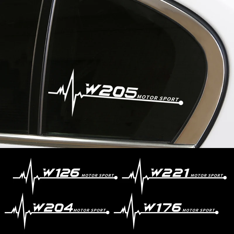 Наклейки на боковые окна автомобиля для Mercedes Benz W205 W212 W204 W203 W210 W213 W220 W221 W222 W108 W124 W126