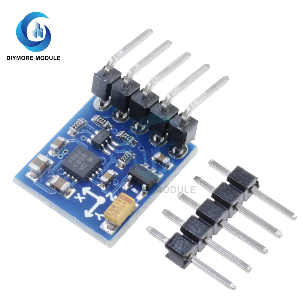 GY 271 HMC5883 тройной оси Магнитный полевой Компас магнитометр Сенсор модуль I2C