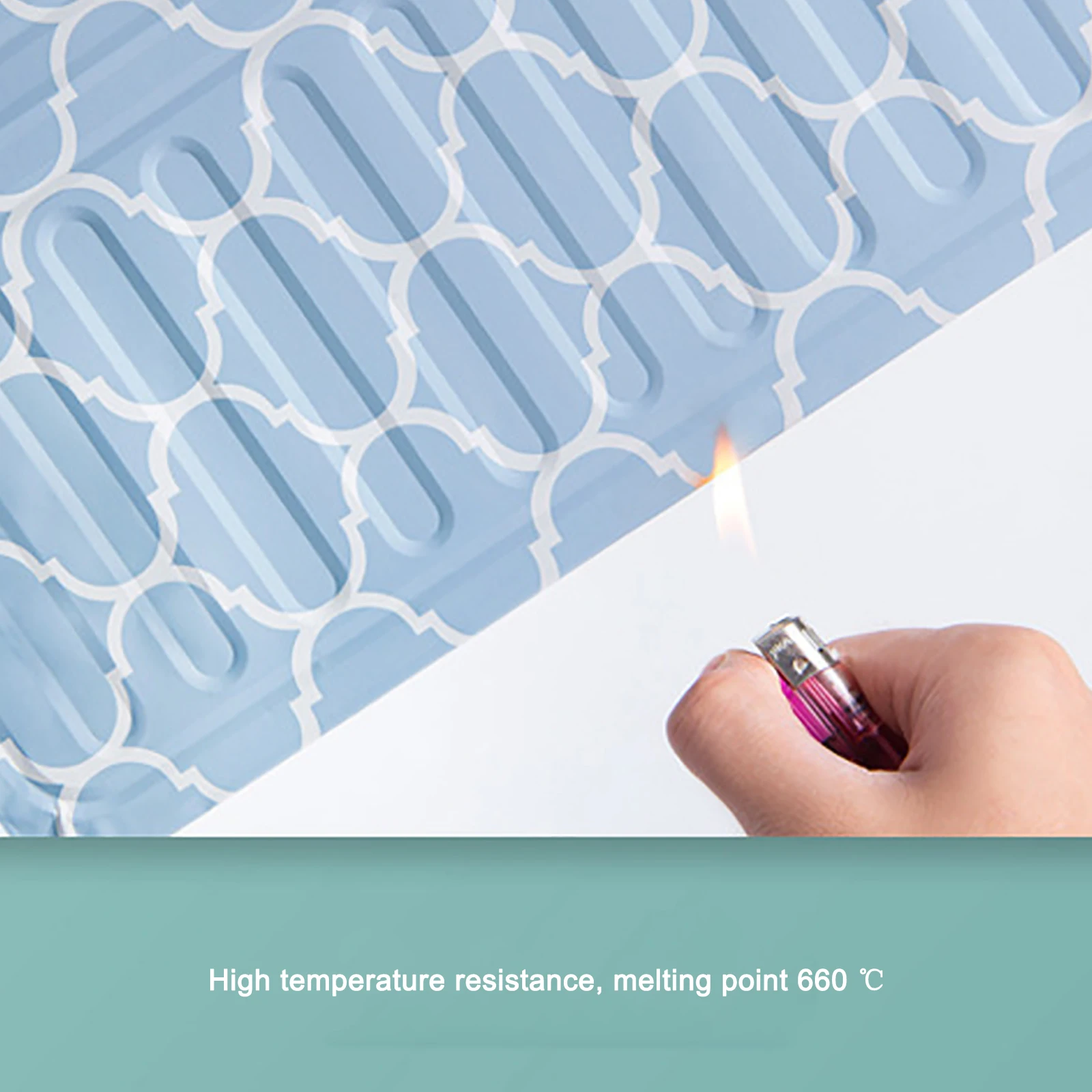 Складная кухонная газовая плита с масляной перегородкой алюминиевая фольга