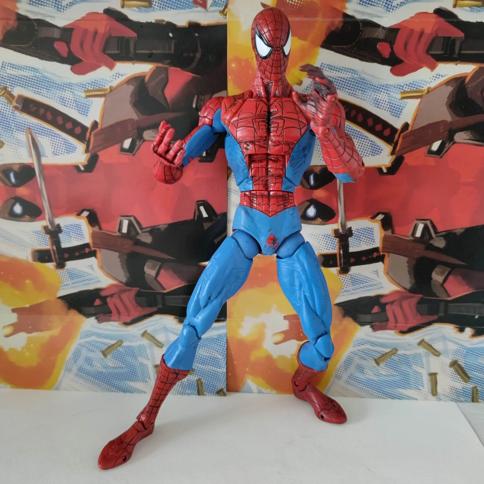 ML Toy Biz легенды иконы удивительный паук Spidey 2006 классика 12 дюймов Свободная