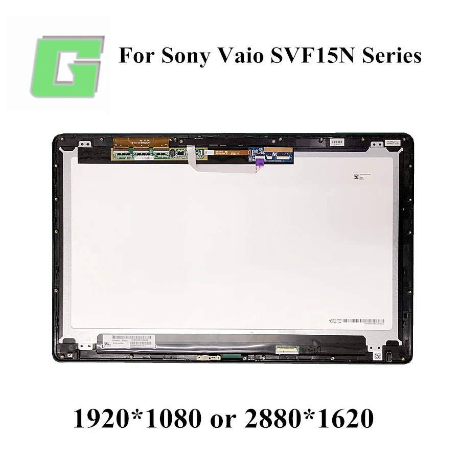 Сенсорный ЖК-экран 15 6 дюйма в сборе LP156WF4 SPU1 для Sony Vaio SVF15N SVF15N27SCS SVF15N17CXB SVF15N1C5E |