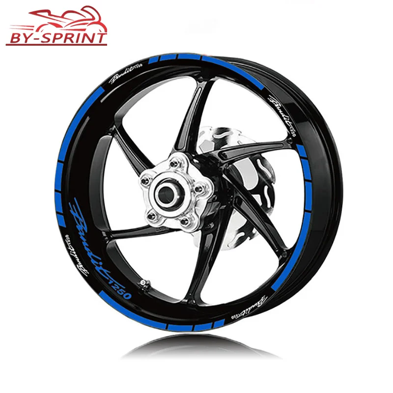 Водостойкие наклейки с логотипом мотоциклетных шин Светоотражающая полоса для