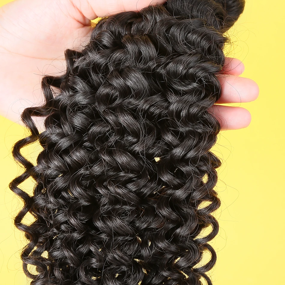 Instaone 8A малазийские вплетаемые пряди кудрявые 100% человеческие волосы 28 30 дюймов 3/4