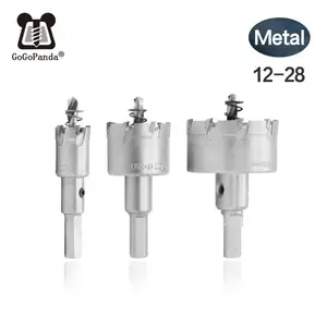 GOGOPANDA Бесплатная доставка 16-65 мм буровое долото для сверления металла пила сверло для стального металлического сплава резак многофункциональный инструмент