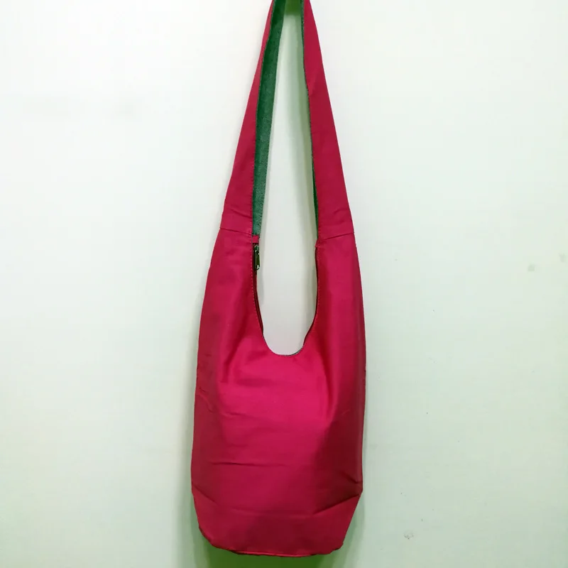 A bag rose NEW Высококачественная Женская и мужская хлопковая сумка через плечо, сумки через плечо, сумка-хобо, хиппи, богемная сумка для женщин, бесплатный подарок с бахромой - Цвет: A bag rose NEW