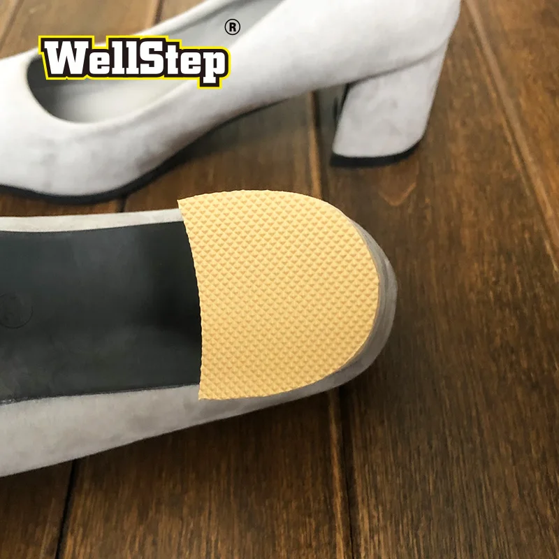 WELLSTEP 1 пара защита каблука для обуви Мужская Женская резиновая подушка для ремонта пятки Нескользящая противоскользящая подошва замена протектора