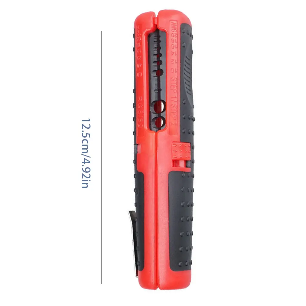 

Cable Wire Stripper RG59 RG6 Coaxial Cable Multifunctional Plastic Stripping Tool Hand Tool ABS Convenient 2021 New Red