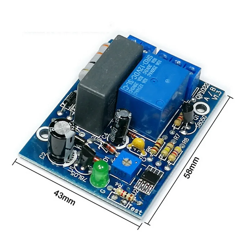 Таймер переменного тока 220 В модуль переключателя задержки ввода/вывода