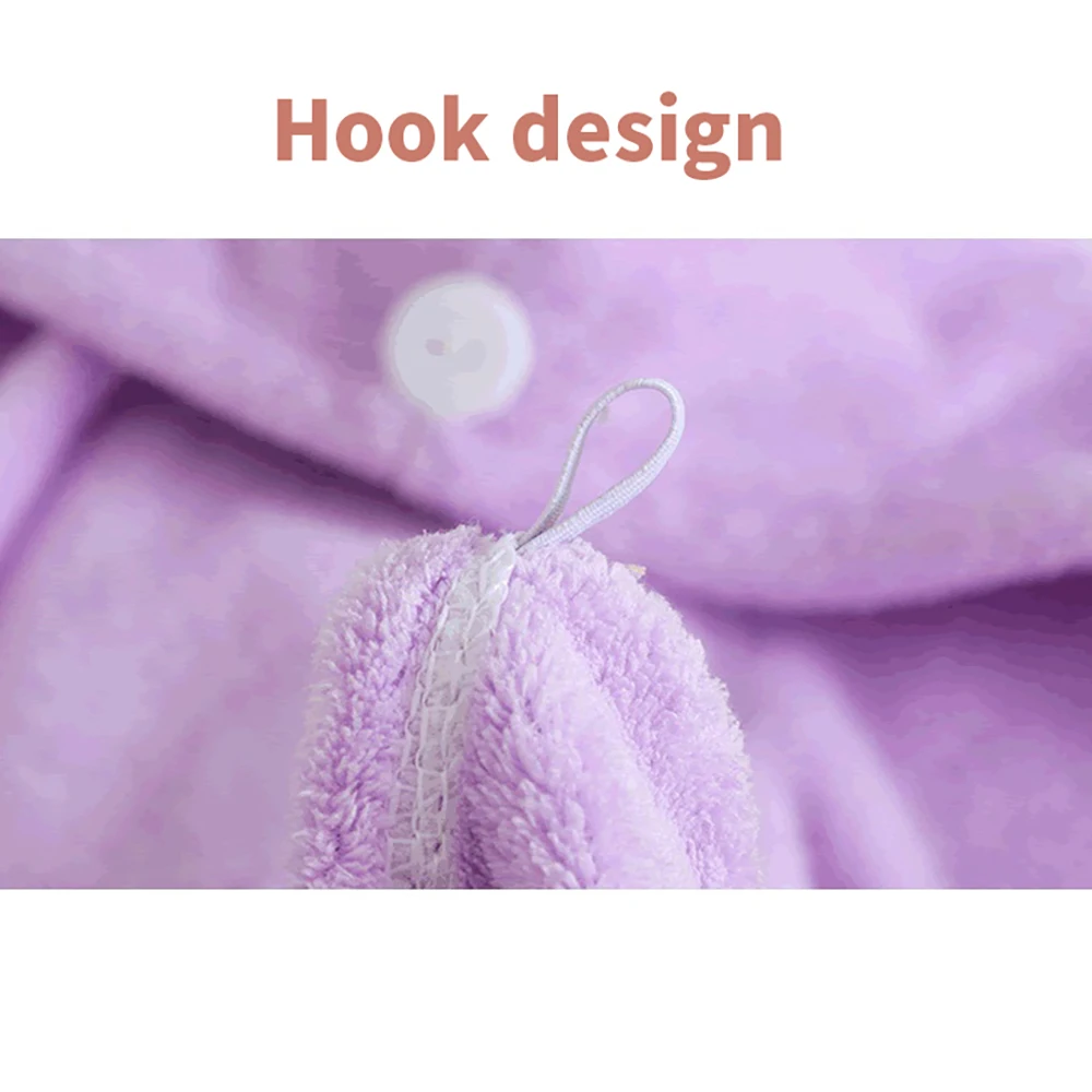 Быстросохнущее полотенце для сушки волос Шапочка-полотенце из толстого