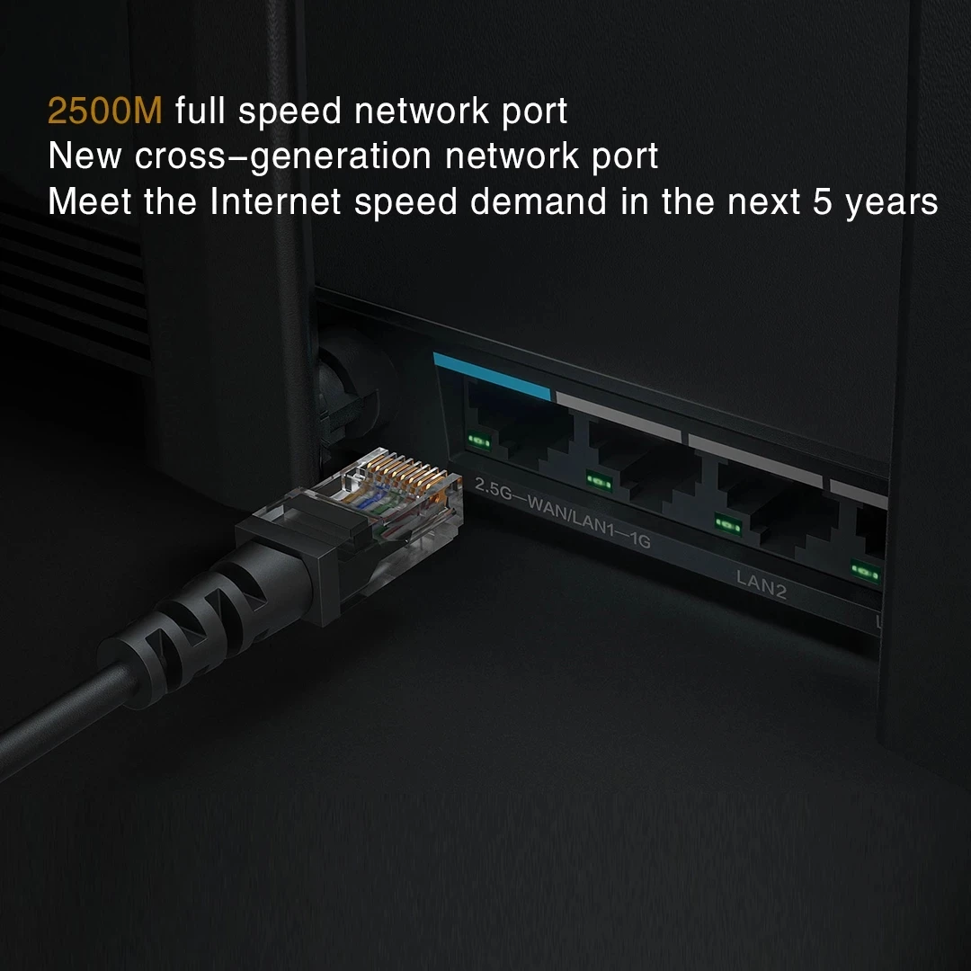 2021 Xiaomi Router AX6000 AIoT Router 6000Mbs WiFi6 VPN 512MB CPU Mesh Repeater External Signal Network Amplifier Repeater