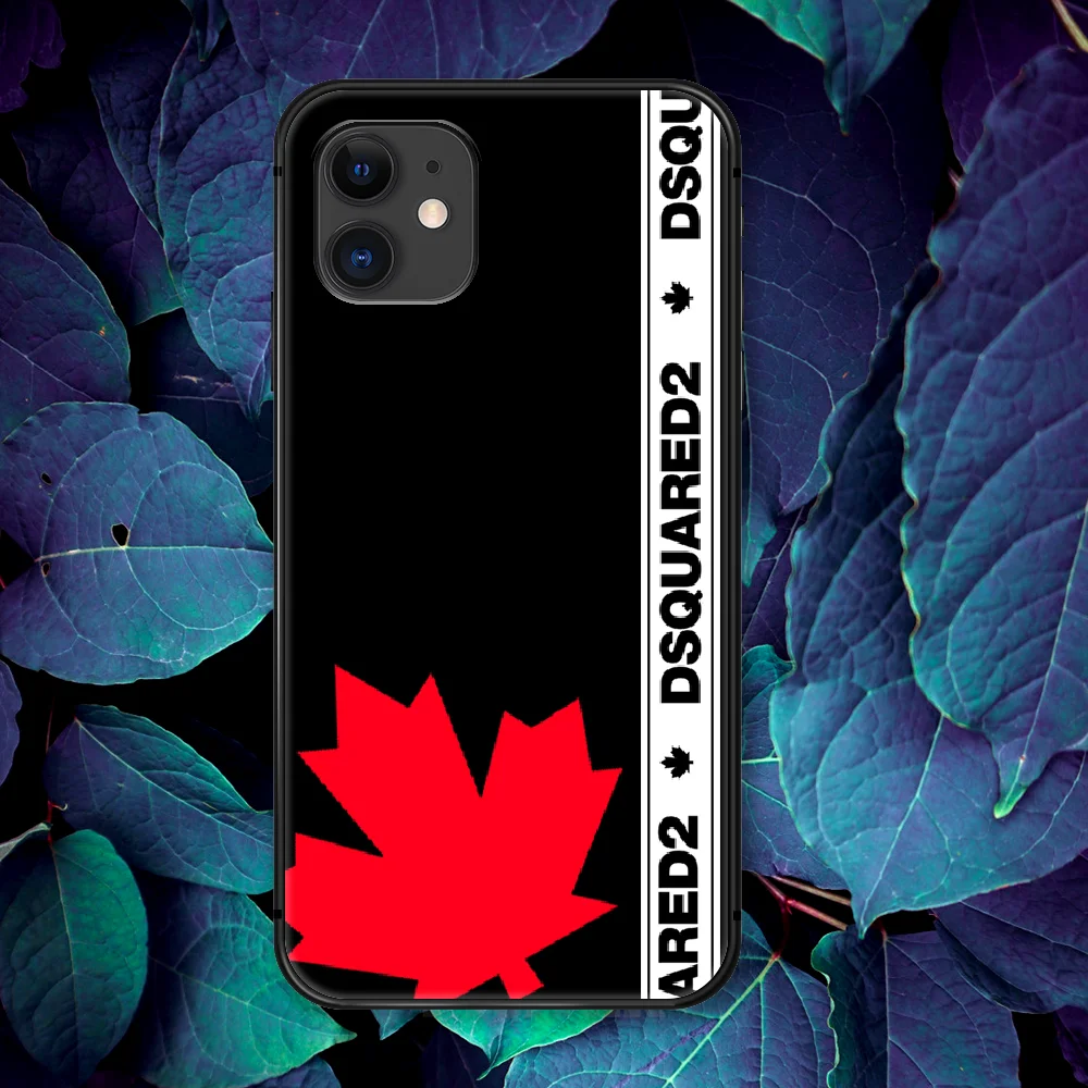 

Italy Fashion Luxury Brand Leaf Phone Case For IPhone 4 4s 5 5S SE 5C 6 6S 7 8 Plus X XS XR 11 12 Mini Pro Max 2020 black Cell