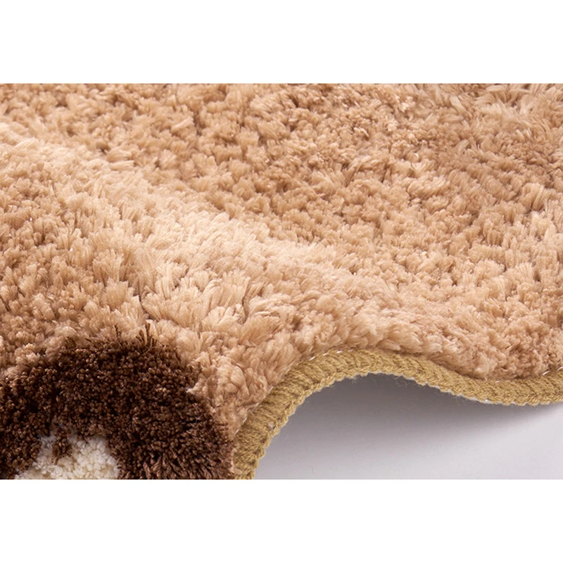 Медведь ковры Ванная комната коврик милый для прихожей Кухня ковер спальной