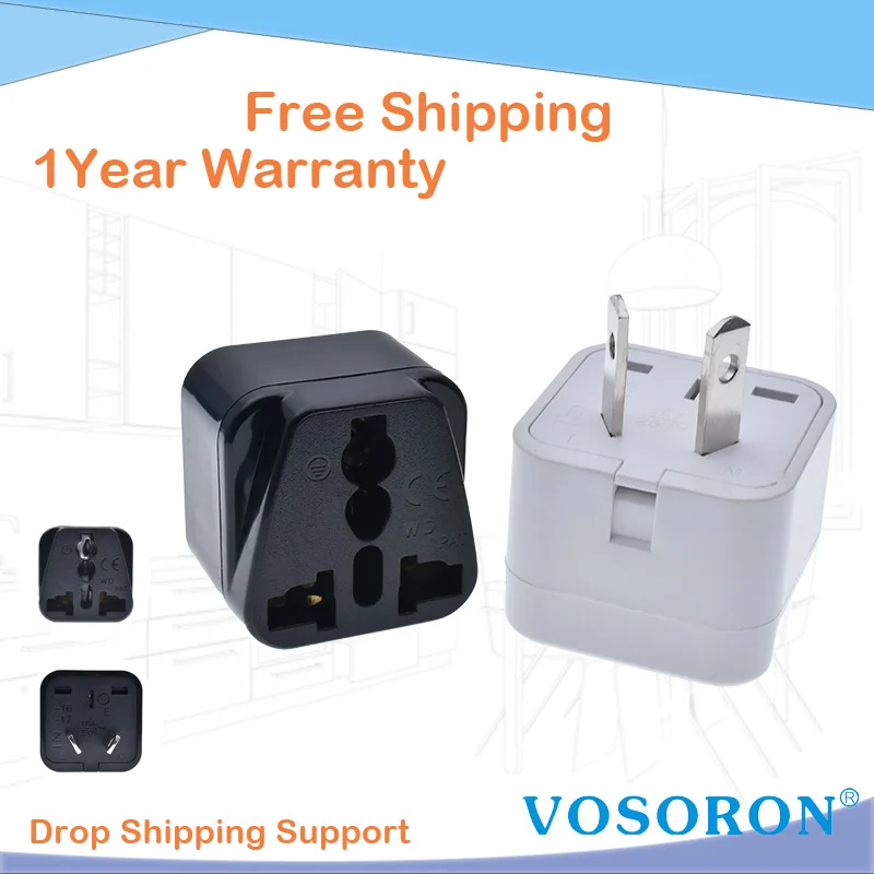 Универсальный Австралийский Адаптер для путешествий штепсельная вилка