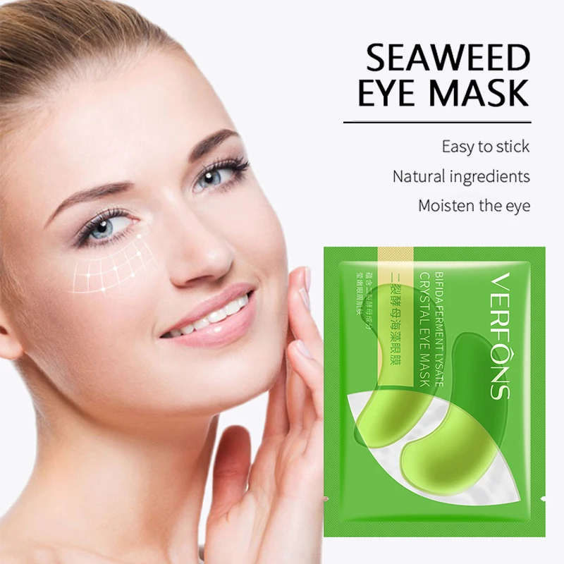

2Pcs/Bag Highly Moisturizing Eye Mask Anti Age Wrinkle Eye Patches Sticker Remove Dark Circles Skin Care Sets Korean Cosmetics
