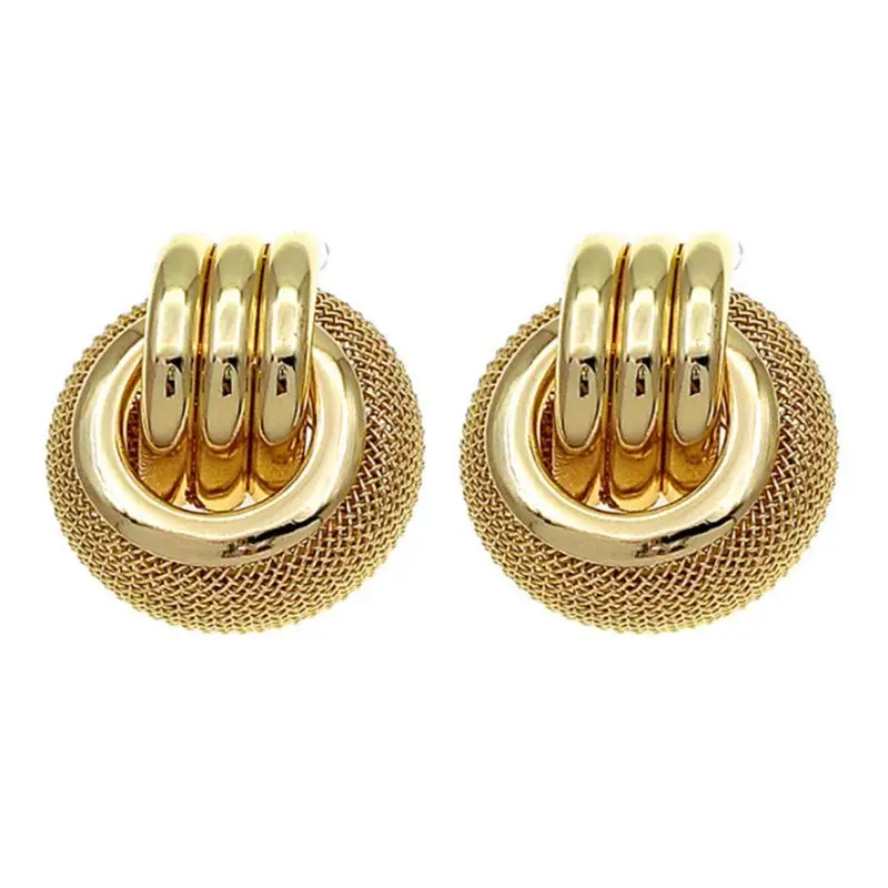 

Kshmir Exagogue gold earrings circle temperament earrings pendant women fashion refined earrings jewelry gifts 2021