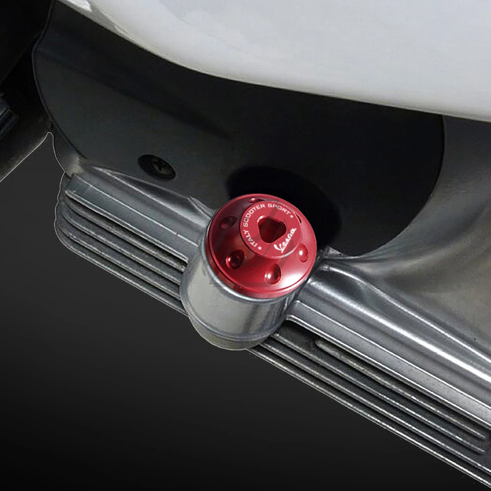 

Мотоцикл указатель уровня масла винта Пробка сливного отверстия для Кепки чехол для Vespa GTS200 GTS250 GTS300 2013-2017