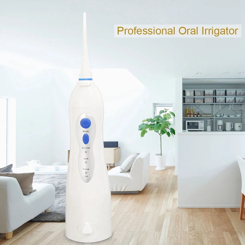 Professional Oral Irrigator Rechargeable Portable Dental Teeth Clean Floss Water Jet Exquisite B | Бытовая техника
