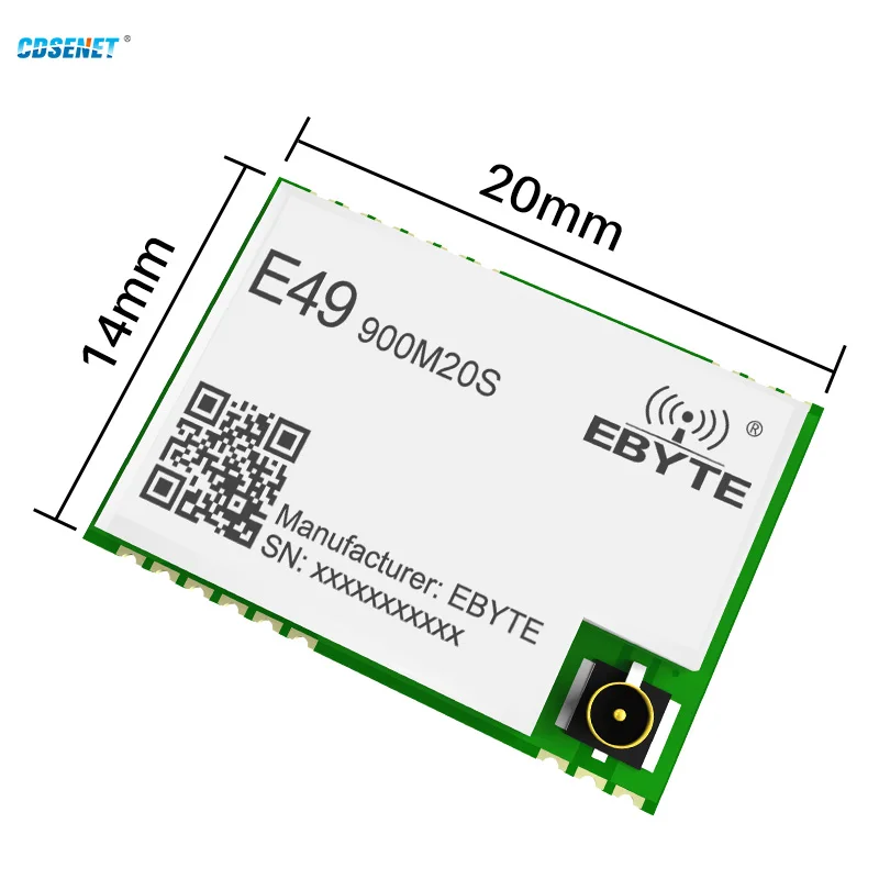 10pcs CMT2300A  3km Long Range IPEX/Stamp Hole Wireless Module 868/915MHz SMD Wireless Module SPI Hardware Module E49-900M20S
