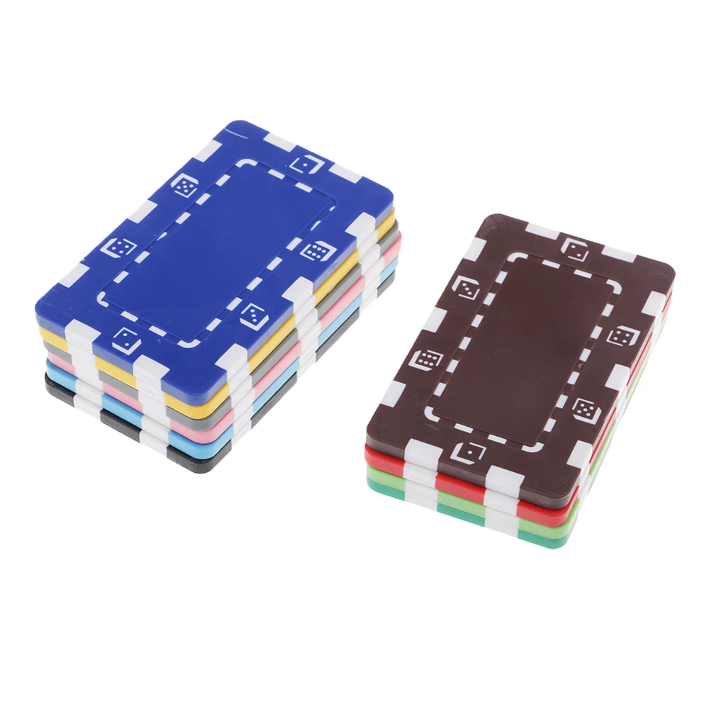 11 шт/Пластиковые монеты покерные фишки набор для настольной игры дома казино