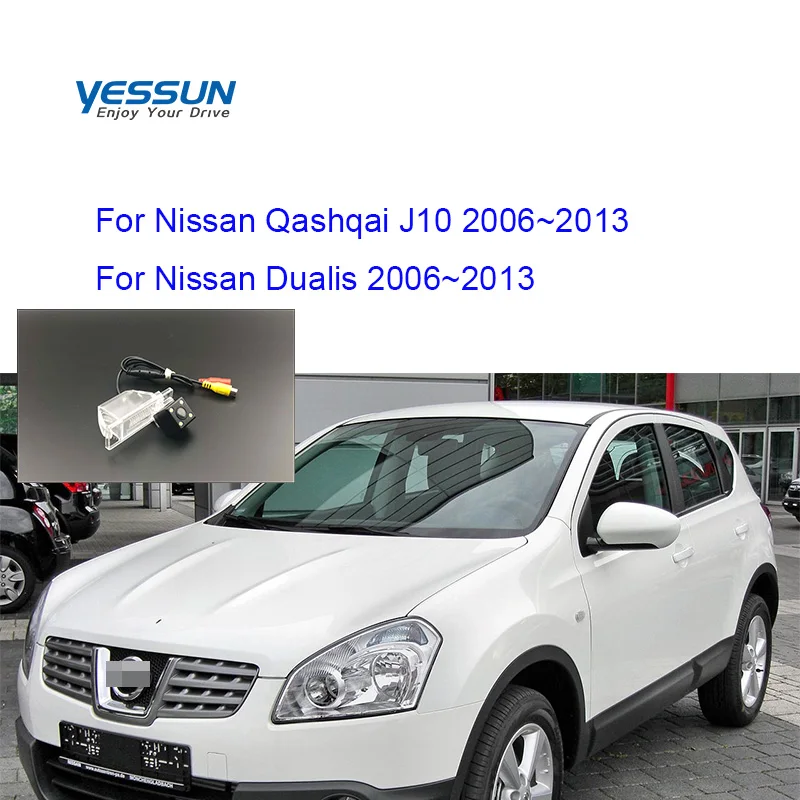 Автомобильная камера для Nissan qashqai J10 заднего вида с ночным видением HD CCD J11 2006
