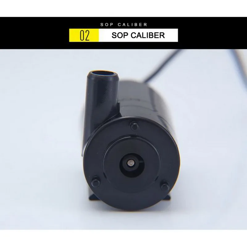 DC 5В USB низкая Шум микро погружной и амфибия Моторный насос водяной 3/4.5V 80 100L/H
