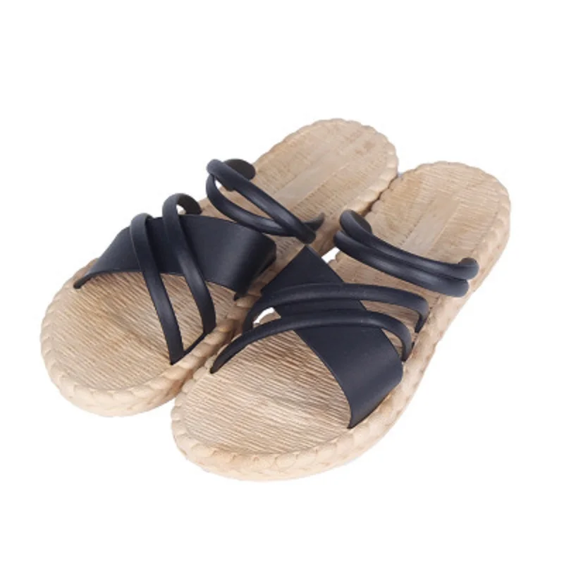 

My-Love 2020 Summer Shoes Woman Sandals Flat Sandalias Thin strips Gladiator Beach Sandals Ladies Flip Flops Slides