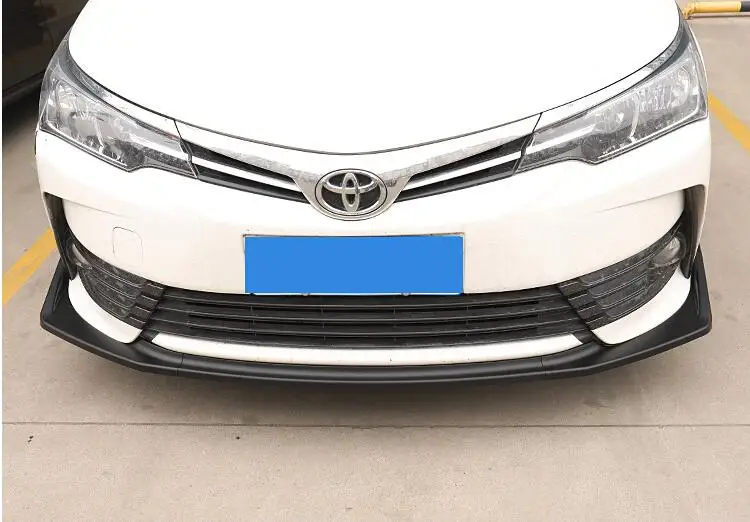 Задний спойлер для Toyota Corolla 2017 2018 задний ABS передний бампер диффузор защита