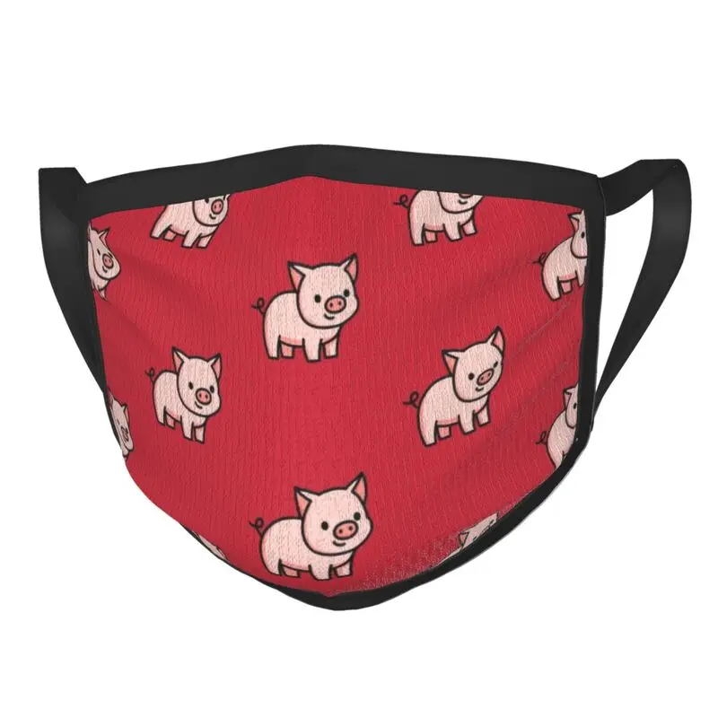

Pig Adjustable Mouth Face Mask Adult Piggies Mask Anti Haze Dustproof Protection Cover Respirator Muffle