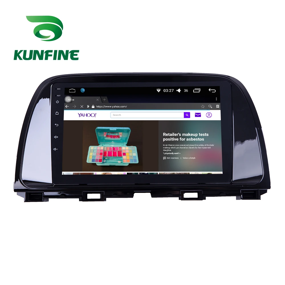 Octa Core 1024*600 Android 10 0 автомобильный DVD GPS навигатор плеер Deckless стерео для Mazda CX5 2012 2019