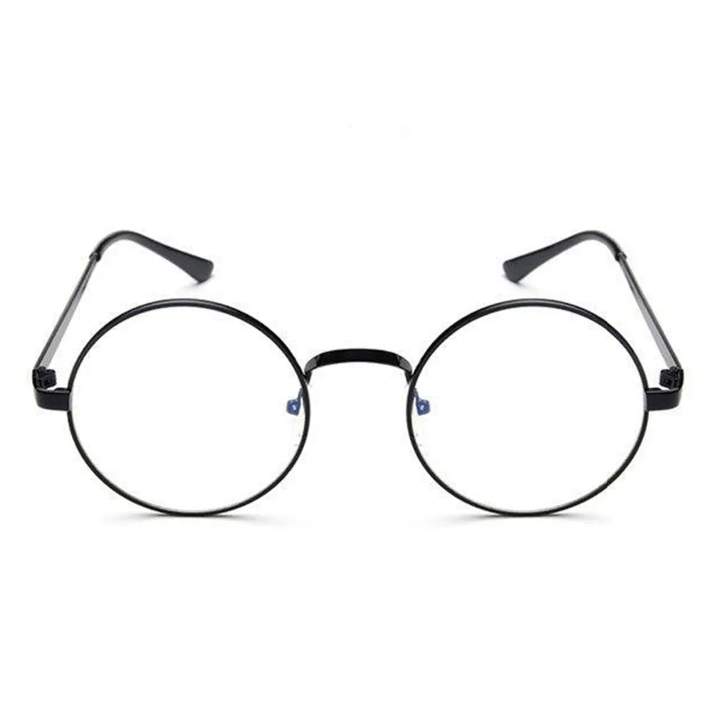 Women Men Round Spectacle Glasses Frames With Clear Glass Optical Frame Transparent Reading | Аксессуары для одежды