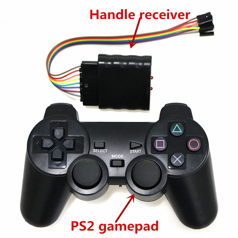 Комплект управления беспроводной ручкой PS2 Gamepad + приемник контроллер для