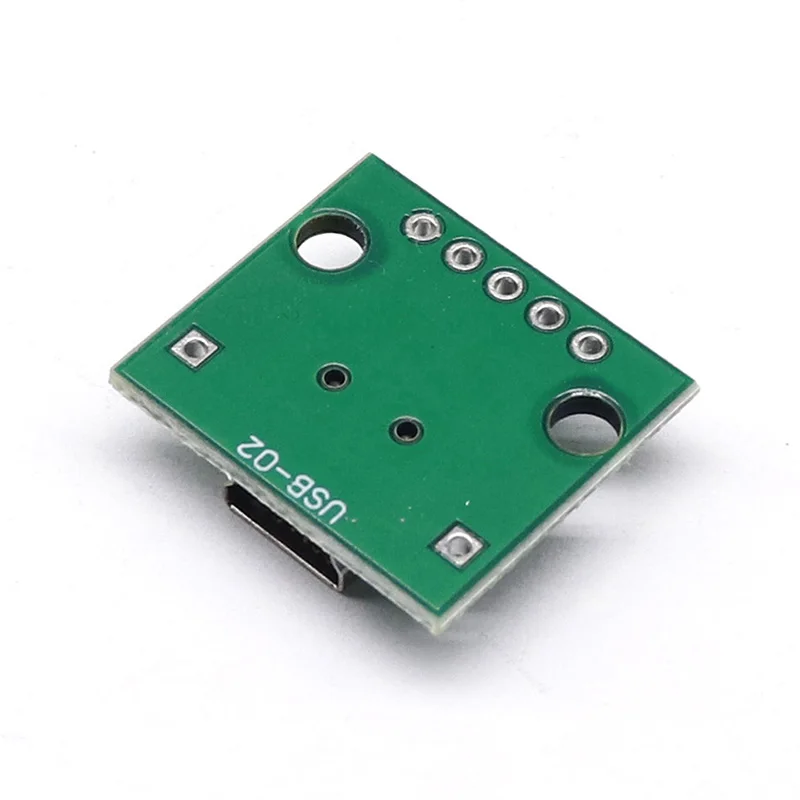 10 шт. адаптер Mini USB для DIP-адаптера 5-контактный женский разъем искусственная