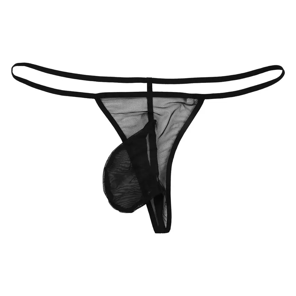 Feeshow/2 шт. мужское нижнее белье Сетчатое мини платье без рукавов с стринги
