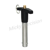 ball lock pin t handle quick release pin quick insertion pin safety pin stainless steel diameter 5 25mm length 10 100